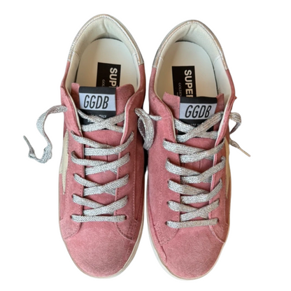Golden Goose Superstar Sneakers (Pink) (Womens) (New)