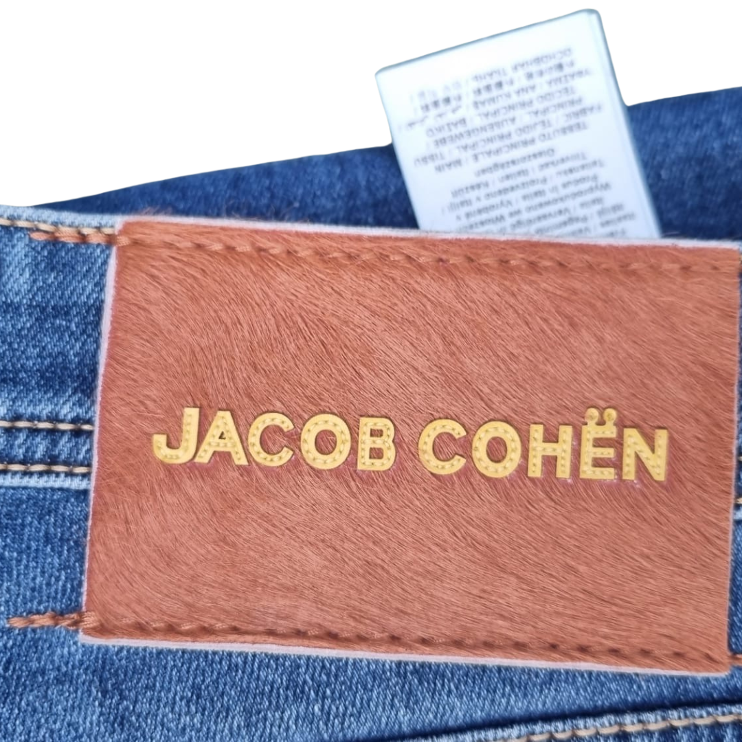 Jacob Cohën Bard Slim Fit Jeans (Navy) (New)