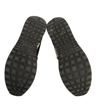 Valentino Camoflage Rockrunner Sneakers (Blue &amp; Orange)