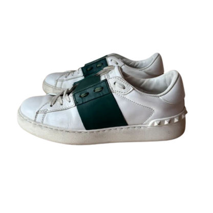 Valentino Open Sneakers (Green) (Womens)