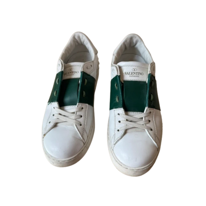 Valentino Open Sneakers (Green) (Womens)
