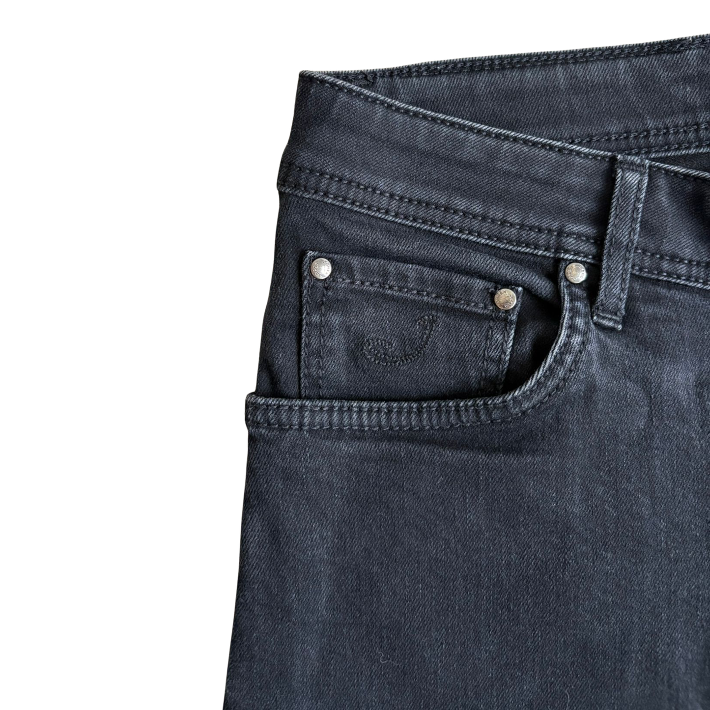 Jacob Cohën Nick Slim Fit Jeans (Black)