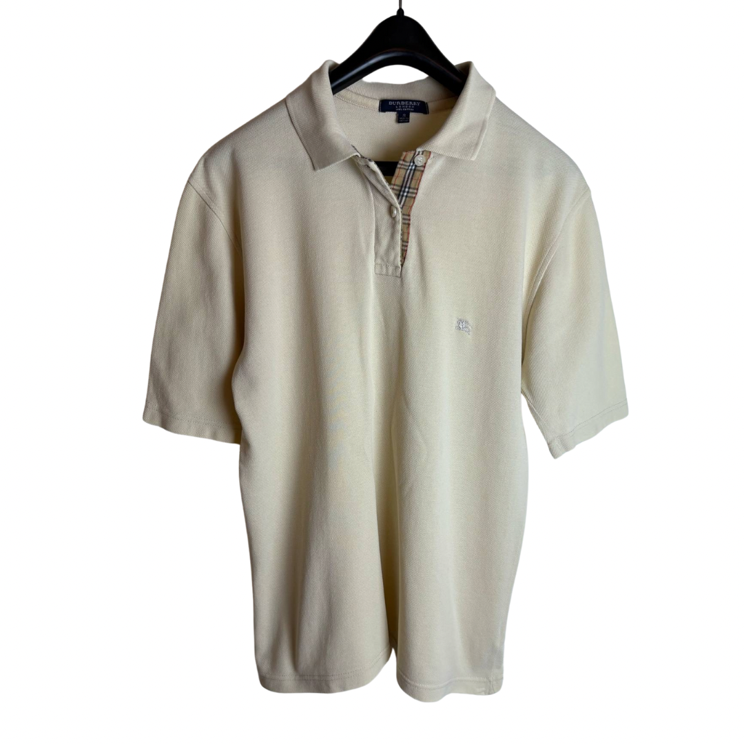 Burberry Polo Shirt (Cream)