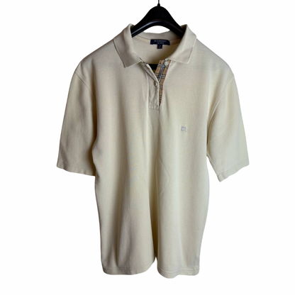 Burberry Polo Shirt (Cream)