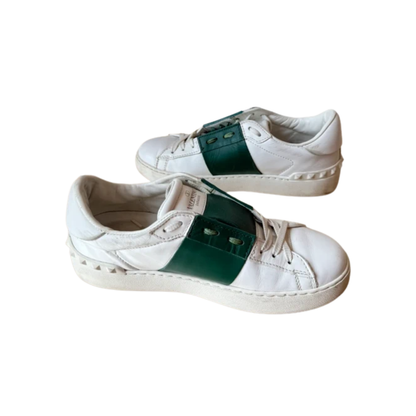 Valentino Open Sneakers (Green) (Womens)