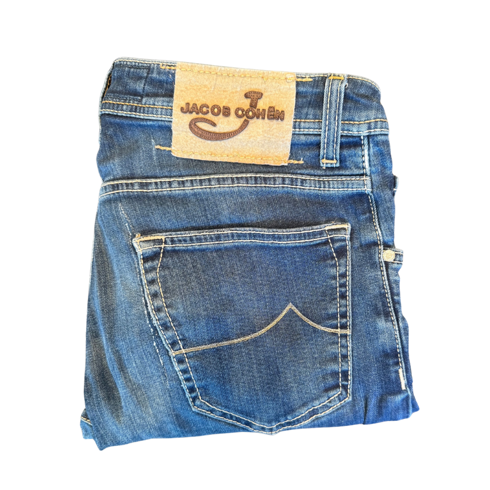 Jacob Cohën 622 Slim Fit Jeans (Navy)