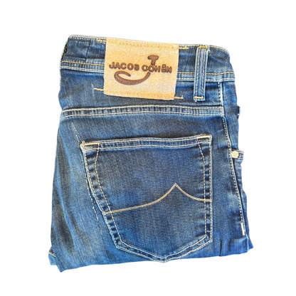 Jacob Cohën 622 Slim Fit Jeans (Navy)