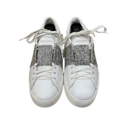 Valentino Open Sneakers (White) (Womens)