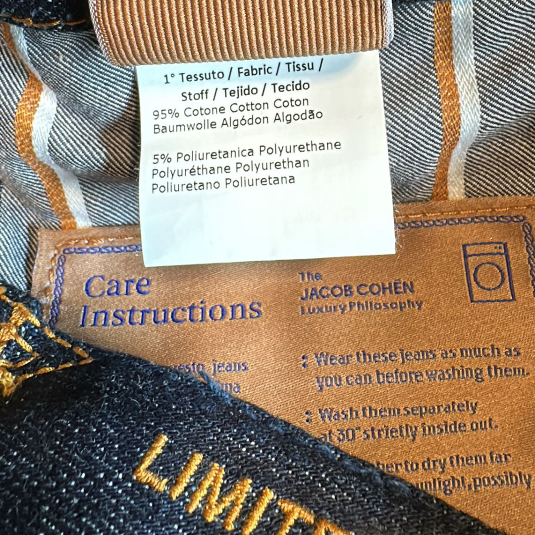 Jacob Cohën Limited Edition 622 Slim Fit Jeans (Navy) (New)
