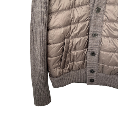 Gran Sasso Down Cardigan Jacket (Grey)