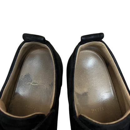 Christian Louboutin Louis Junior Spike Sneakers (Black)