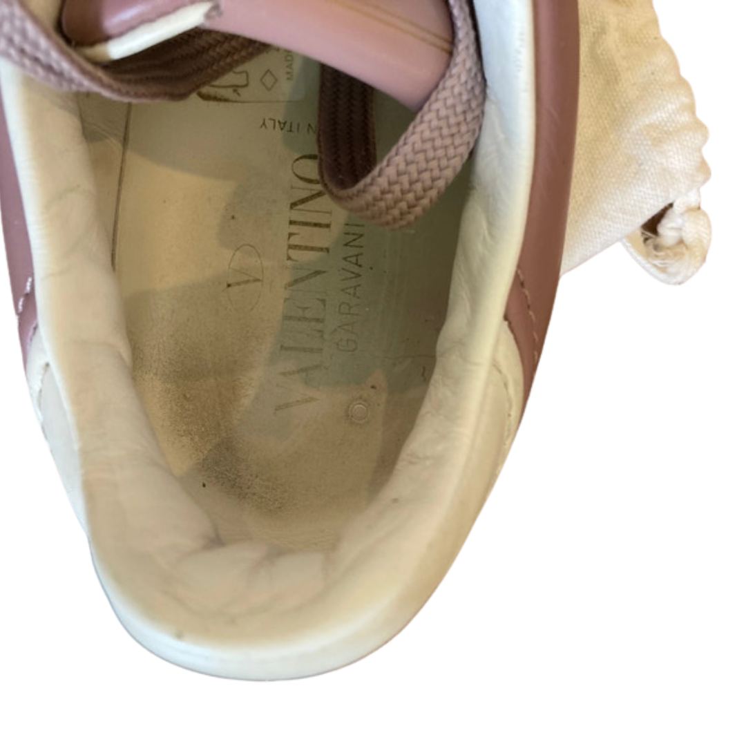 Valentino Garavani Flycrew Sneakers (Pink) (Womens)