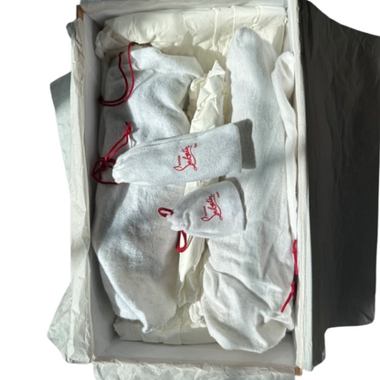 Christian Louboutin Louis Junior Spike Sneakers (Black)