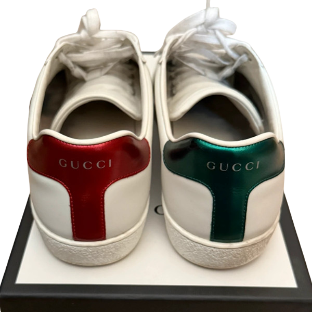 Gucci Ace Sneakers (White)