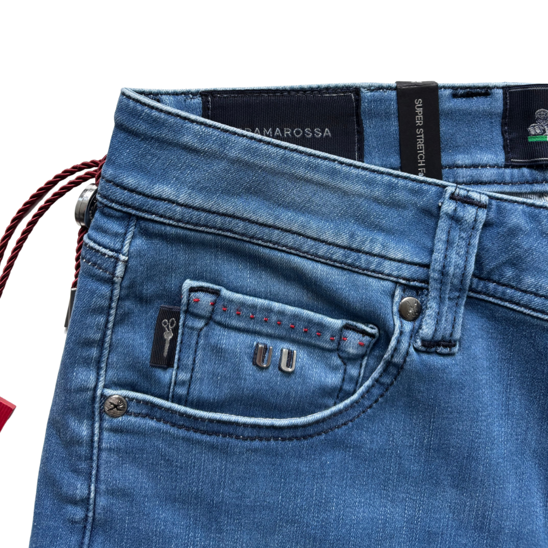 Tramarossa Michelangelo Slim-fit Jeans (Blue) (New)