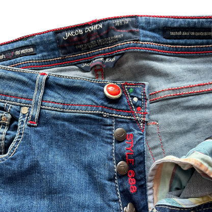 Jacob Cohën 688 Slim fit Jeans (Navy)