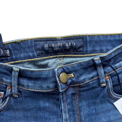Handpicked Orvieto Slim Fit Jeans (Navy) (New)