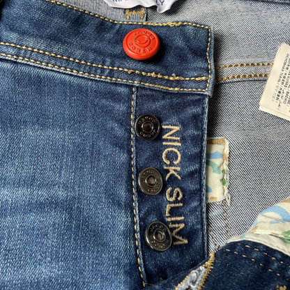 Jacob Cohën Nick Slim Fit Jeans (Navy)