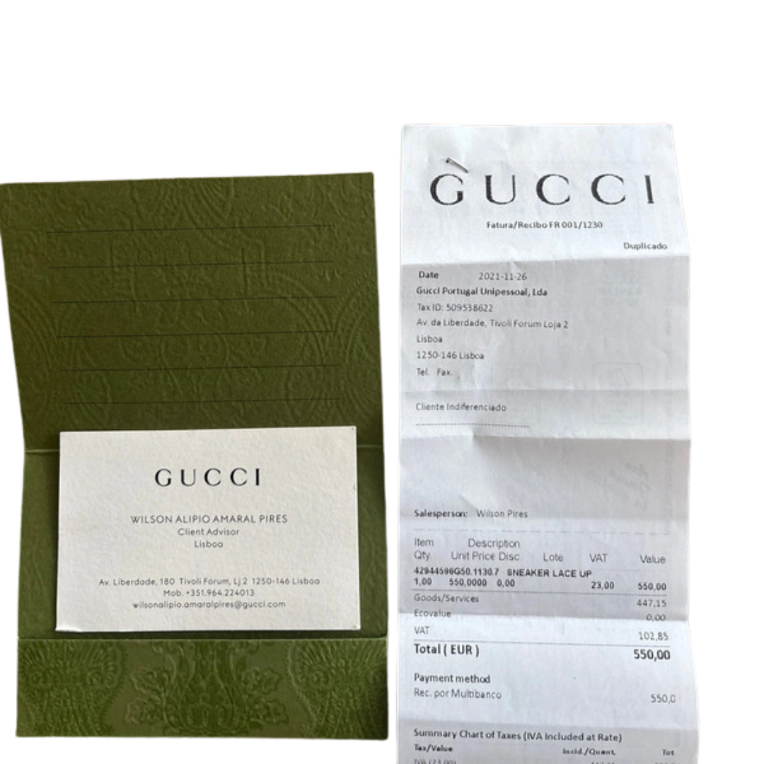 Gucci Ace Sneakers (Black)