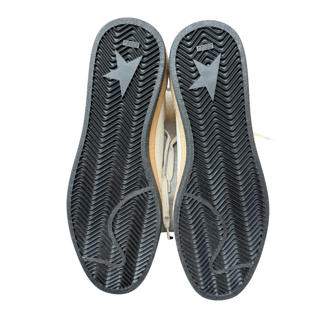 Golden Goose Ballstar Sneakers (White Black) (New)