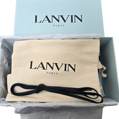 Lanvin Cap Toe Sneakers (Navy)
