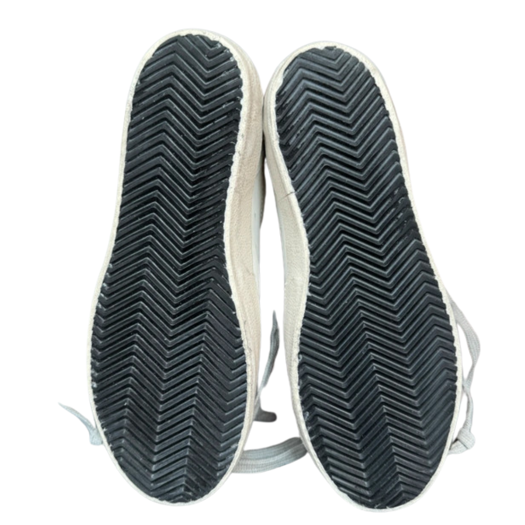 Golden Goose Superstar Sneakers (White Black) (New) (Womens)
