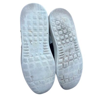 Valentino Garavani Open Sneakers (White Gold) (Women's)
