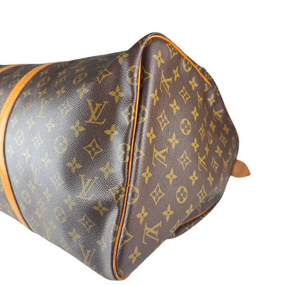 Louis Vuitton Keepall 55 Bag (Brown) (Vintage)