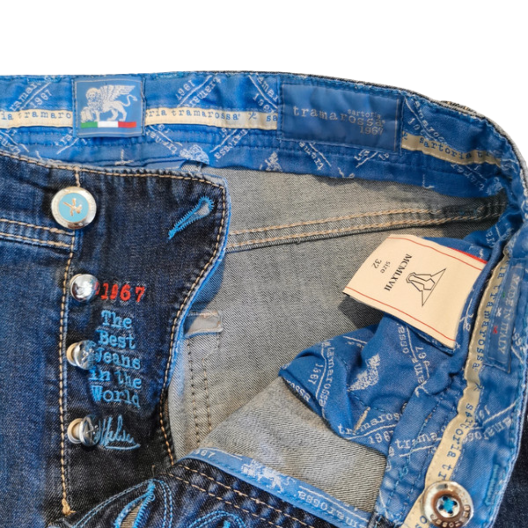 Tramarossa Leonardo Slim fit Jeans (Navy)