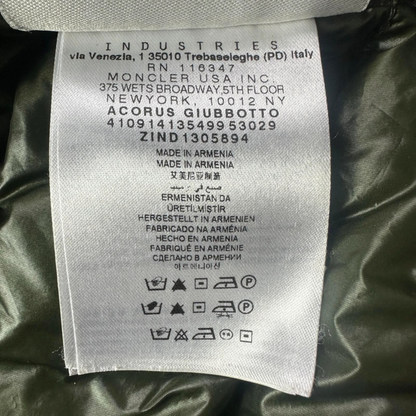 Moncler Acorus Down Jacket (Dark Green)