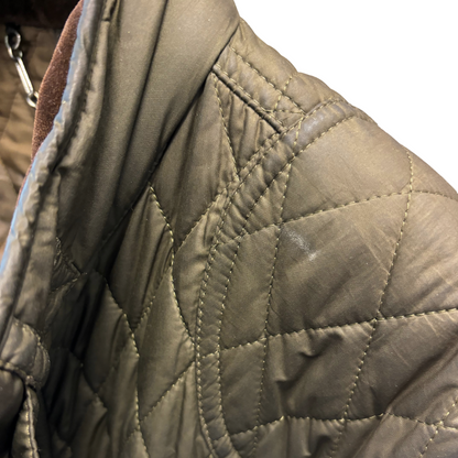 Belstaff Quilted Jacket (Olive Green)