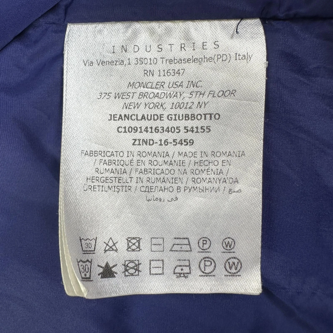 Moncler Jeanclaude Windbreaker Jacket (Navy Blue)