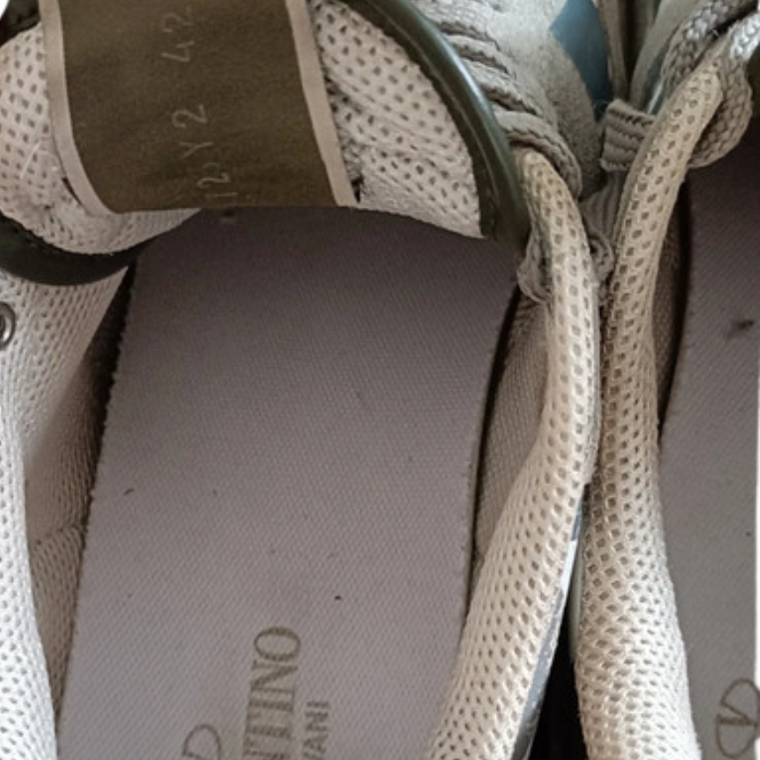 Valentino Garavani Rockrunner Sneakers (Grey) 