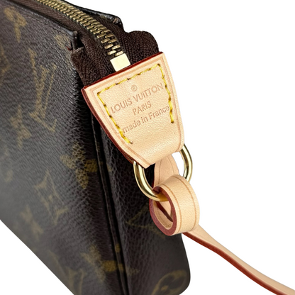 Louis Vuitton Pochette Monogram Bag (Brown) (Vintage)