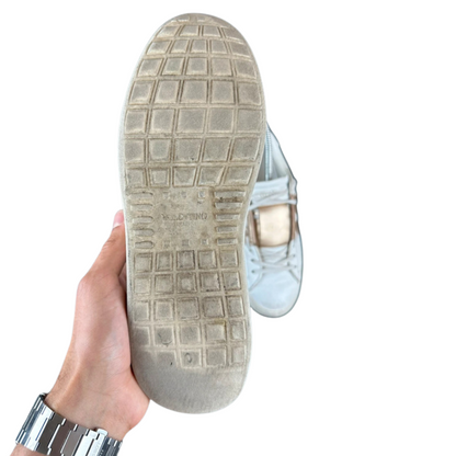 Valentino Garavani Open Sneakers (White Gold) (Women's)