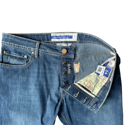 Jacob Cohën Bard Slim Fit Jeans (Navy)