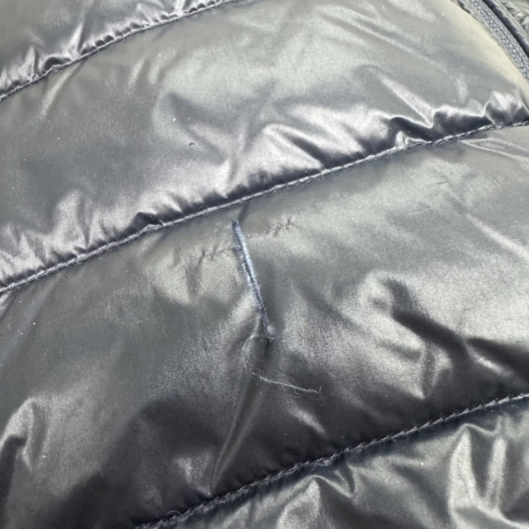 Moncler Maglia Down Cardigan Jacket (Navy)