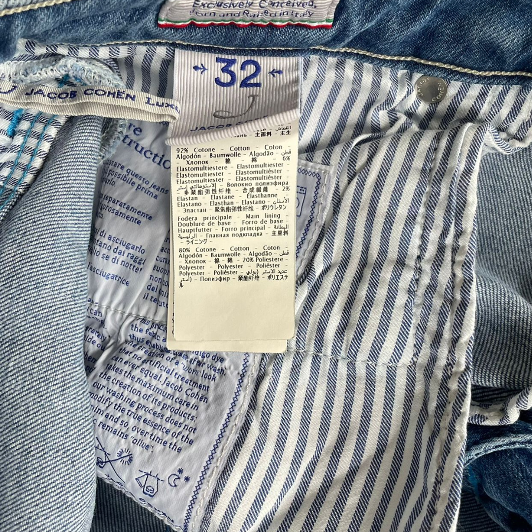 Jacob Cohën 696 Slim fit Jeans (Blue)