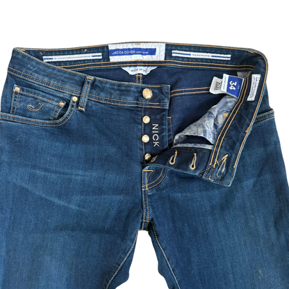 Jacob Cohën Nick Slim Fit Jeans (Navy)