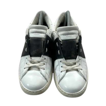 Valentino Garavani Open Sneakers (White Black)