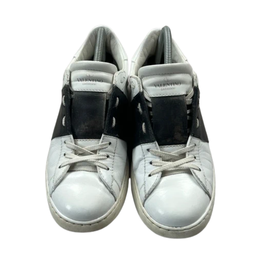 Valentino Garavani Open Sneakers (White Black)