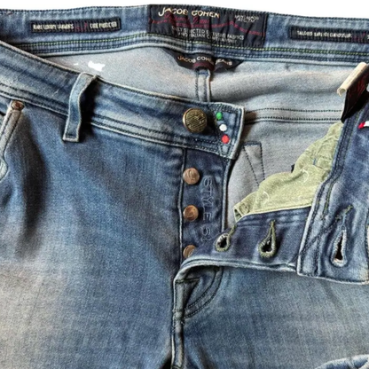 Jacob Cohën 622 Slim Fit Jeans (Blue)