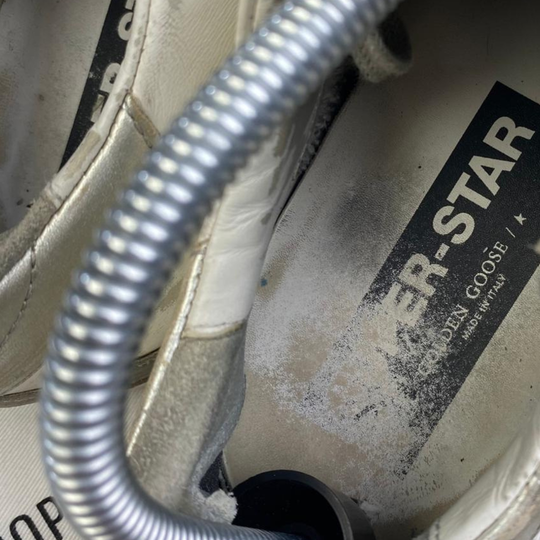 Golden Goose Superstar Sneakers (White Grey)