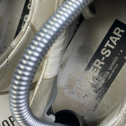 Golden Goose Superstar Sneakers (White Grey)
