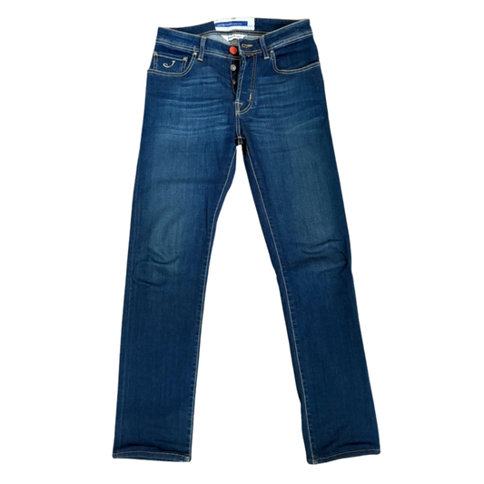 Jacob Cohën Bard Slim Fit Jeans (Navy) (New)