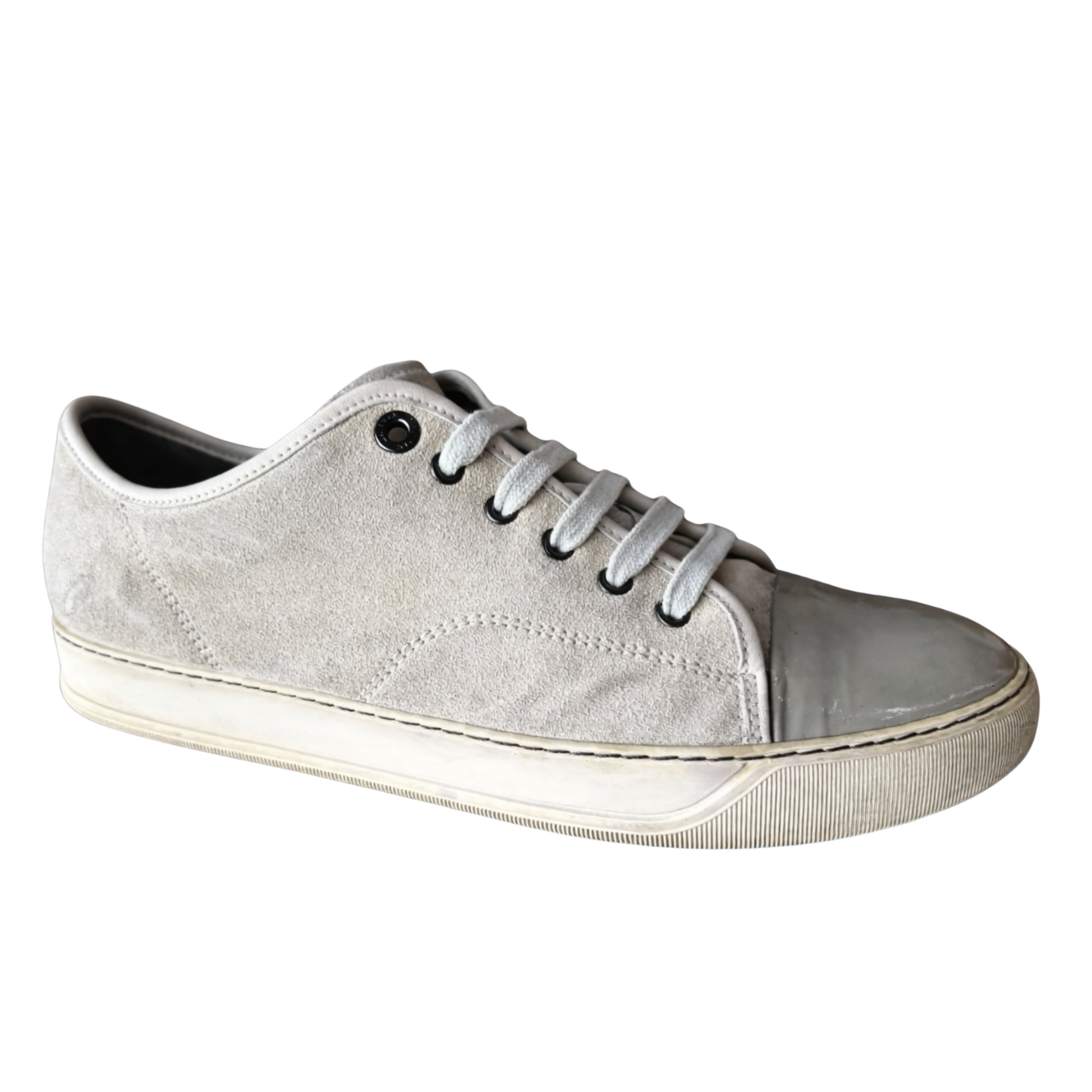 Lanvin Cap Toe Sneakers (Grey)
