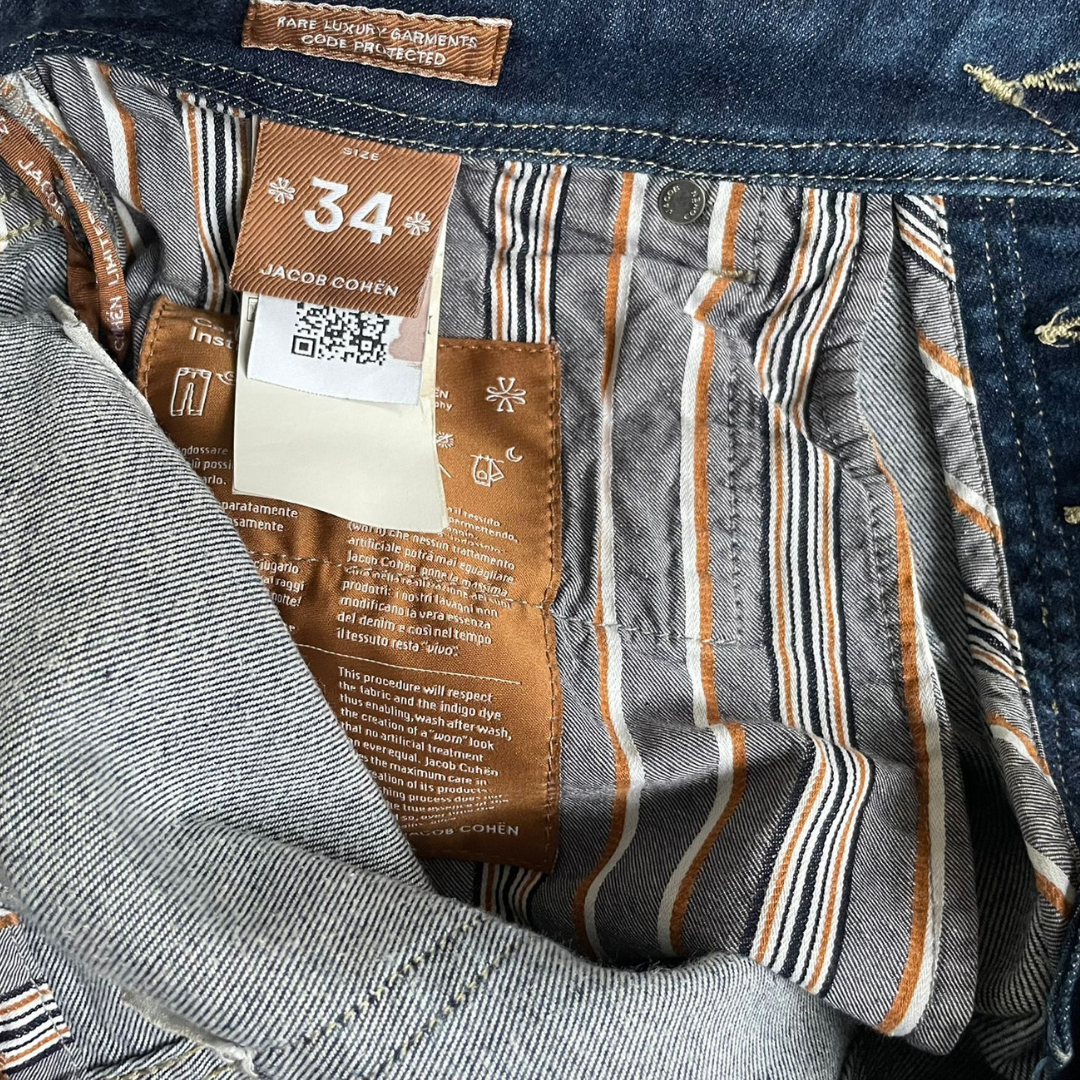 Jacob Cohën Limited Edition Bard Slim Fit Jeans (Navy)