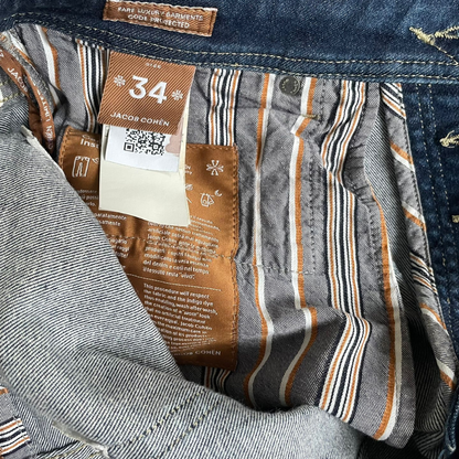 Jacob Cohën Limited Edition Bard Slim Fit Jeans (Navy)