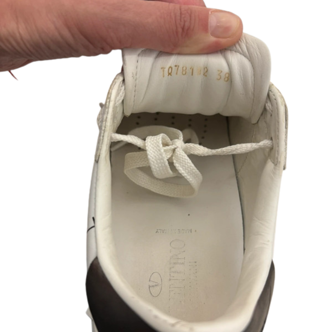Valentino Garavani Open VLTN Sneakers (White) (Womens)