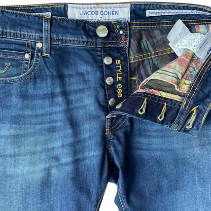 Jacob Cohën 688 Slim fit Jeans (Navy)